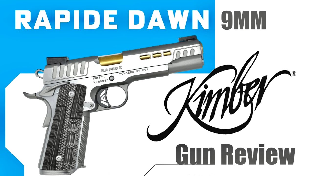 Самый красивый 1911 год! — Kimber Rapide Dawn 9 мм