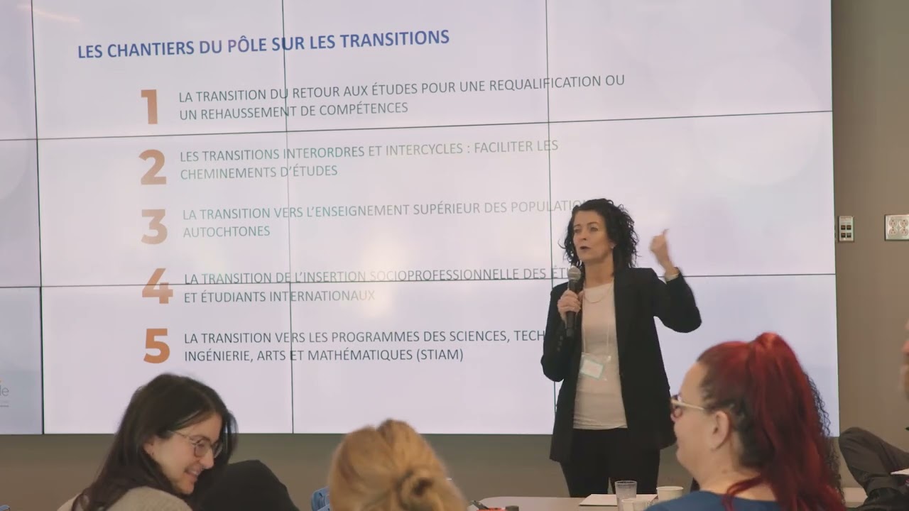 Activité de présentation des projets retenus - 2023