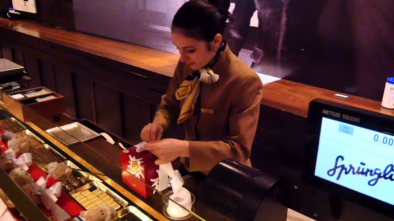 Lehrstelle als Detailhandelsfachfrau/-mann EFZ bei der Confiserie Spr&uuml;ngli AG