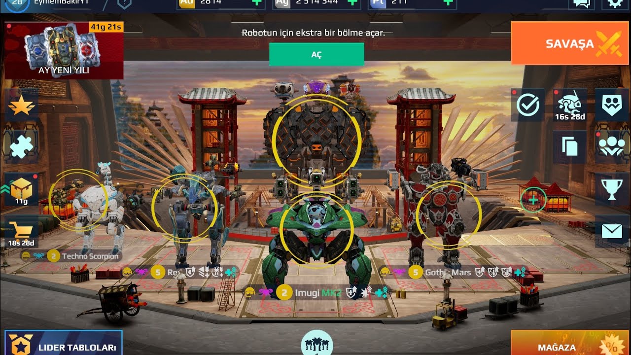 War robots oynadım (mükemmel bir oyun) part 2