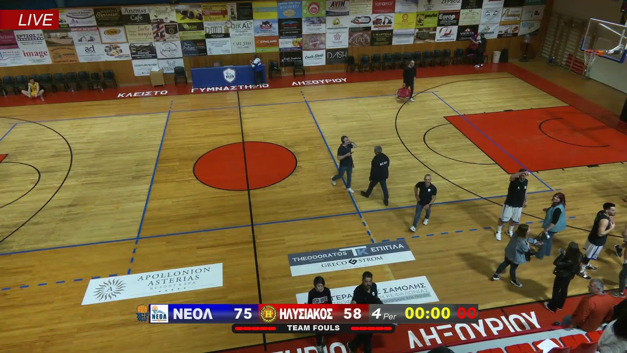 Β Ανδρών (1ος Όμιλος) | Play Out | ΝΕΟ ΛΗΞΟΥΡΙΟΥ - ΗΛΥΣΙΑΚΟΣ ΑΟ