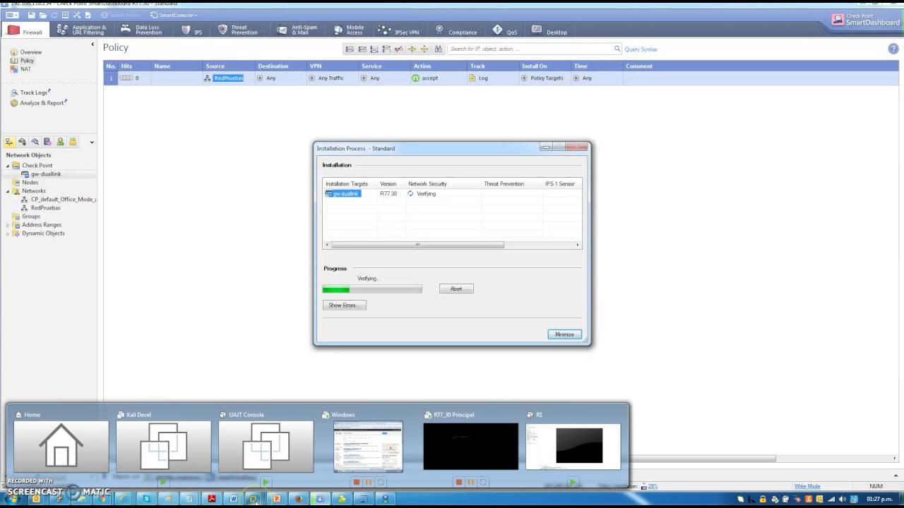 Fast Track - Check Point IPS Redundancy (Redundancia de Enlaces de internet)