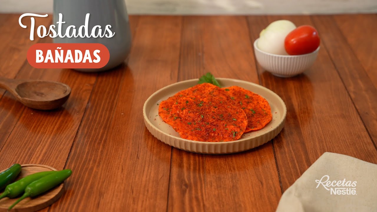 Tostadas bañadas