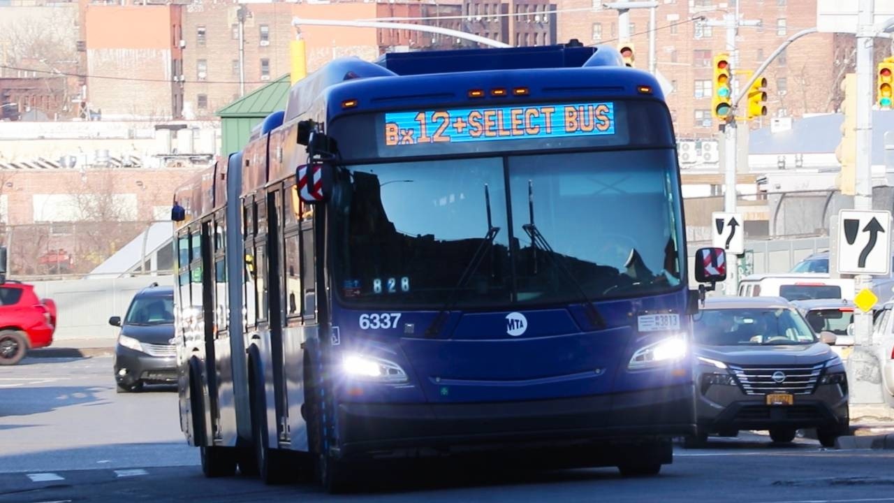 NYCT Bus: 2025 New Flyer XD60 #6337 on the Bx12 / Select Bus Service along Fordham Road (March 2026)