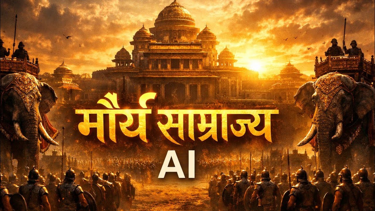मौर्य साम्राज्य – AI की नज़र से एक ऐतिहासिक सफर part -1 