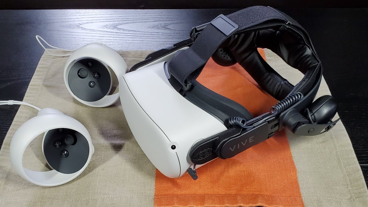Oculus Quest 2 Hardware Mods & Upgrades - Vive Deluxe Audio Strap VR Accessories - Frankenquest