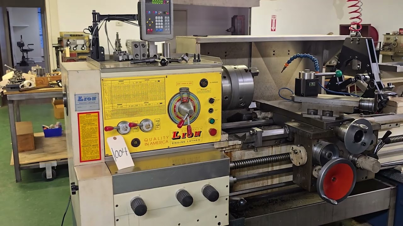 Lion Model C11MT Engine Lathe - Auction Lot 2037