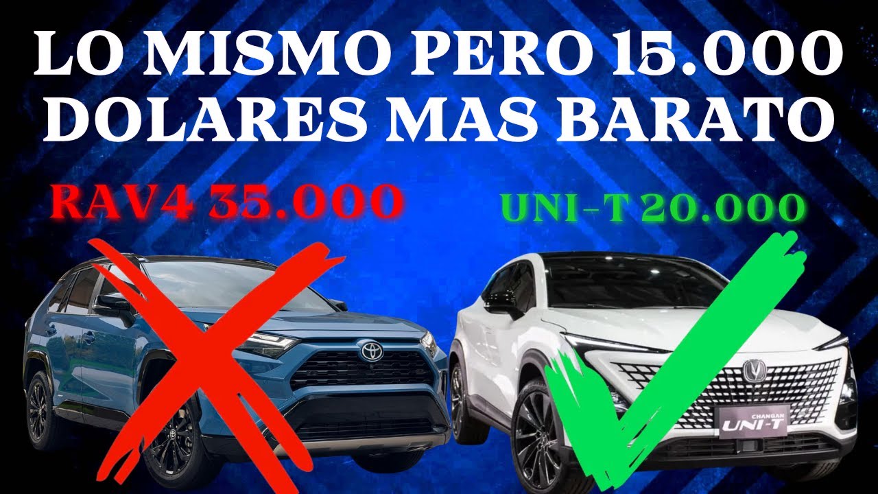 CHANGAN UNI-T 2025: ¿La SUV China que Cuesta la Mitad y Hace lo Mismo?