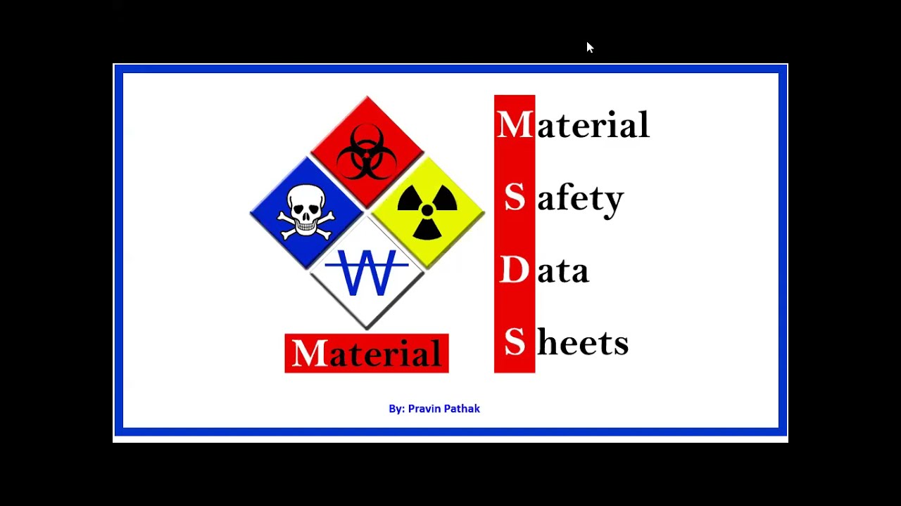 28127-Chapter 2- हिंदी मे-Safe storage & Handling of chemicals-(Material) Safety Data Sheet -(M) SDS