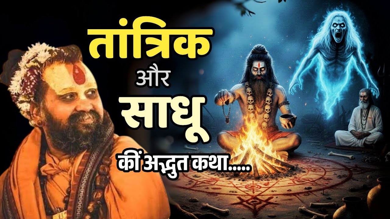 तांत्रिक और साधू की अद्भुत कथा #viral #viralvideo #katha #bhakti 