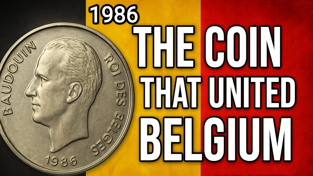 1986 Belgium 5 Franc &mdash; The Coin That Marked Belgium&rsquo;s New Era 👑🇧🇪&rdquo; #coin #belgiumculture #oldcoins 