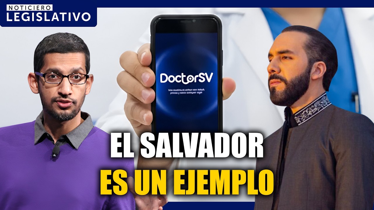 CEO de Google elogia DoctorSV impulsada por el Presidente Bukele |Noticiero Estelar-20 febrero 2026