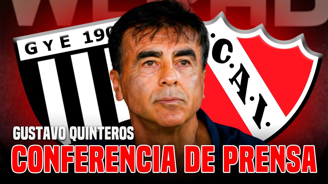 🎙️CONFERENCIA DE PRENSA DE GUSTAVO QUINTEROS | GIMNASIA (M) 1-1 INDEPENDIENTE