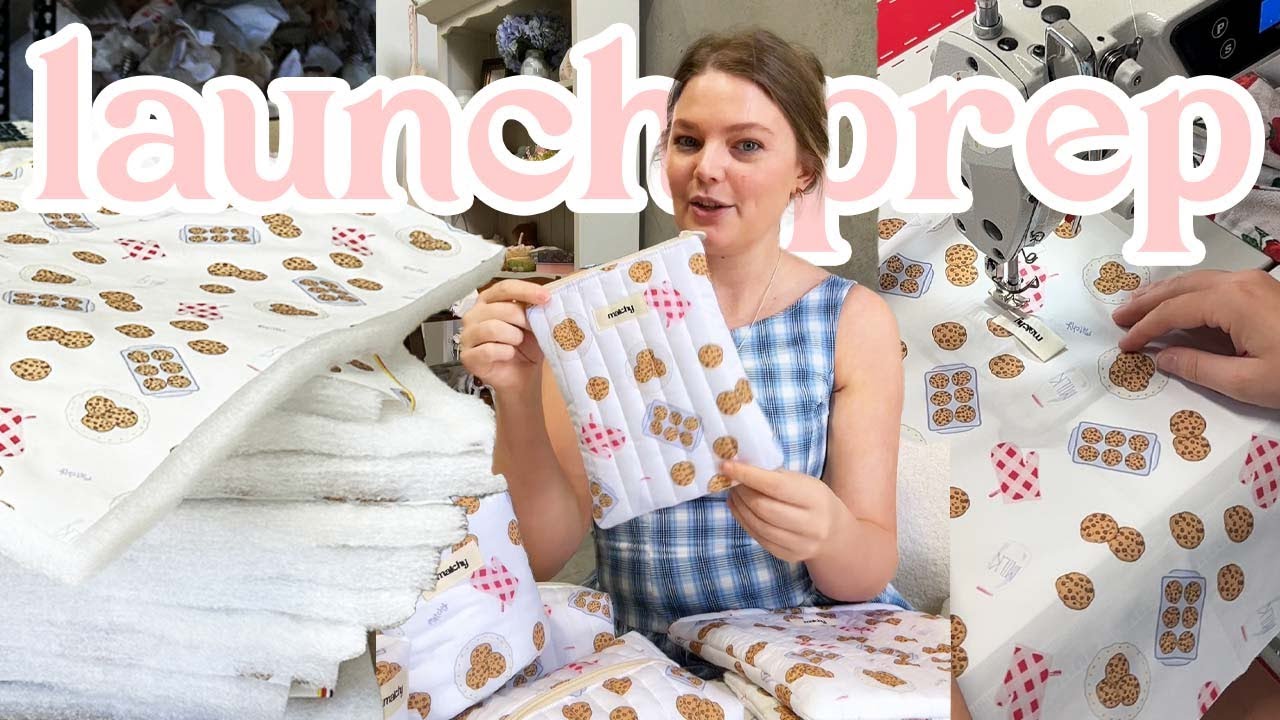 СОЗДАЕМ РОЖДЕСТВЕНСКУЮ КОЛЛЕКЦИЮ 🥛🍪 Пошив и подготовка большого количества стеганых косметичек + ...