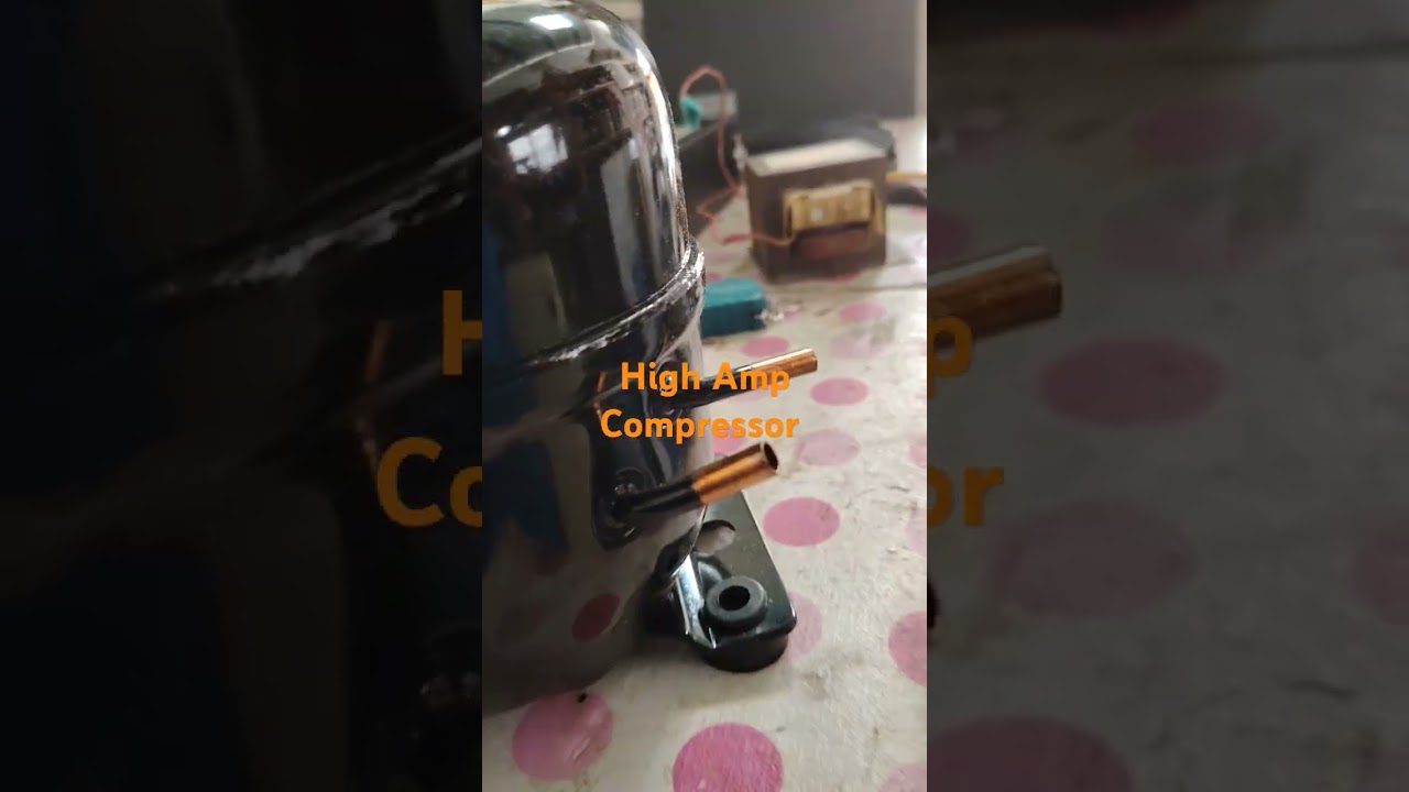 Test compressor high amps