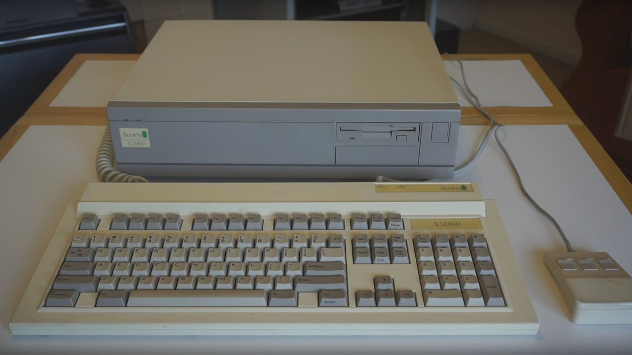 Acorn A5000 running RISC OS 3.1 (From 1991) - Tour and Look Inside!
