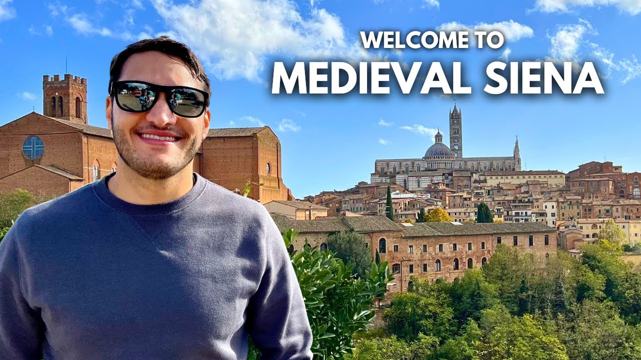 Siena Walking Tour! 🇮🇹 Exploring Italy's Medieval Tuscan Gem!