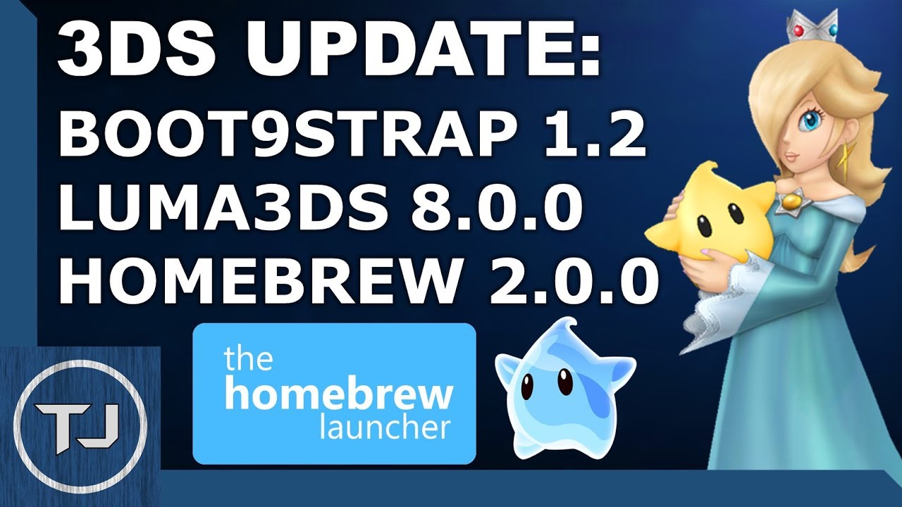 3DS Update (Boot9strap 1.2, Luma 8.0, Homebrew 2.0.0) Easy Guide!