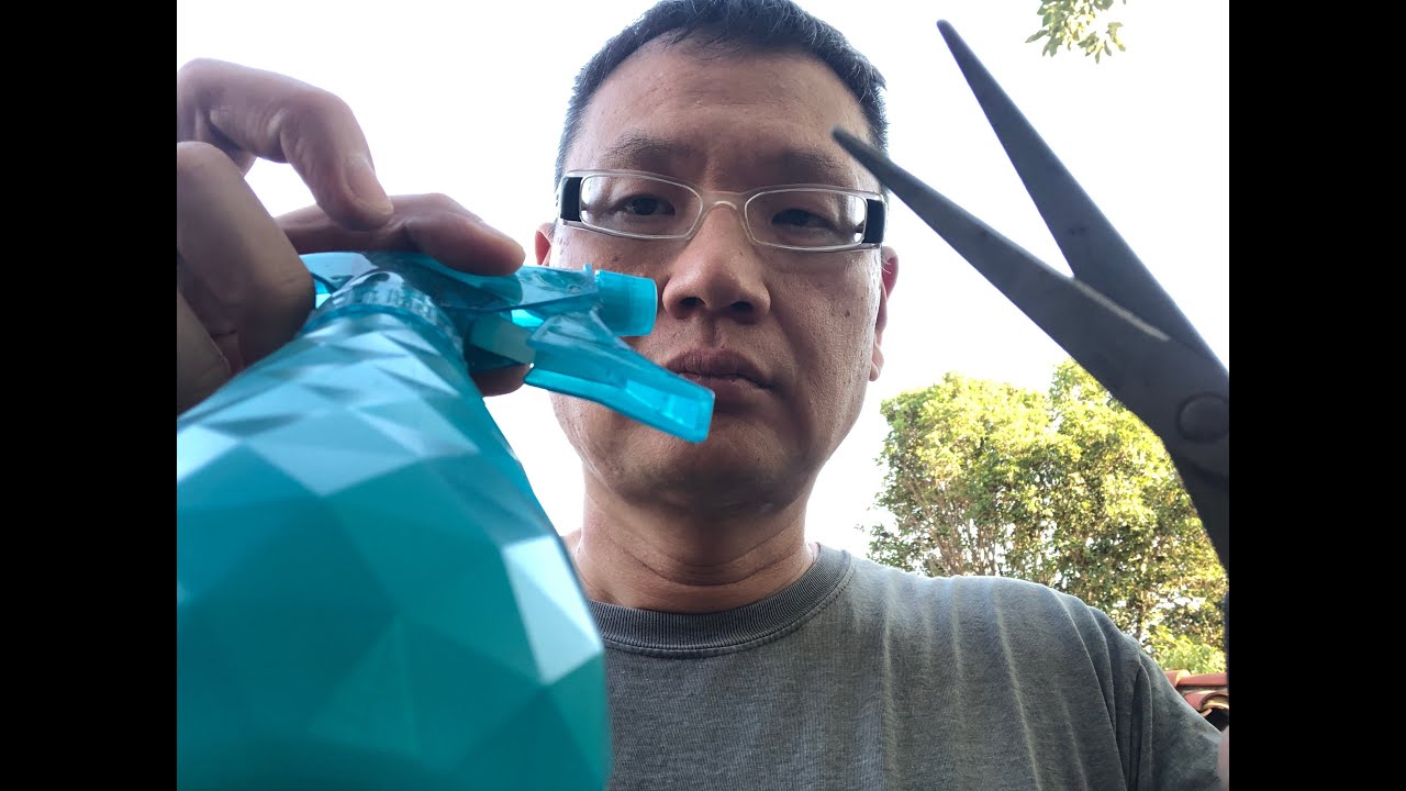 ASMR Summer Outdoor Haircut and Spray bottle 🌞😎💦