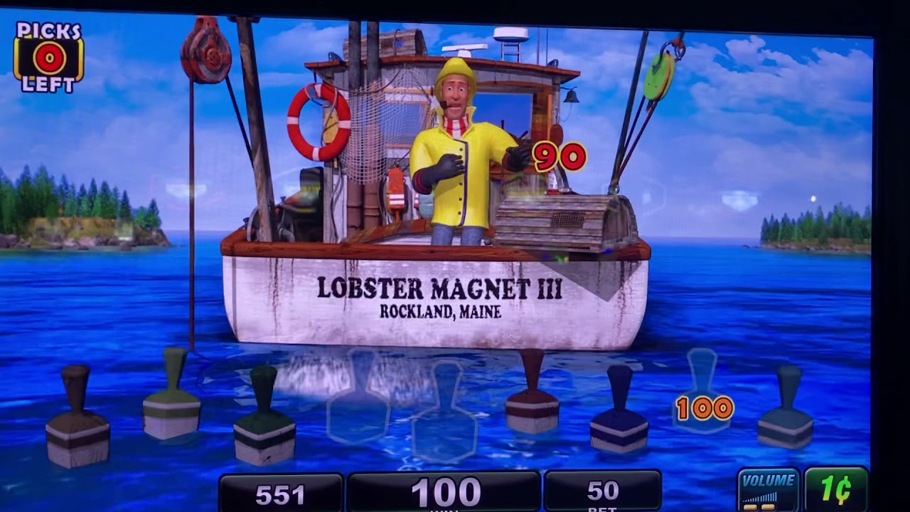 LOBSTERMANIA 3 Slot Machine - Classic Buoy Bonus!!! 🦞🦞🦞💵💵💵