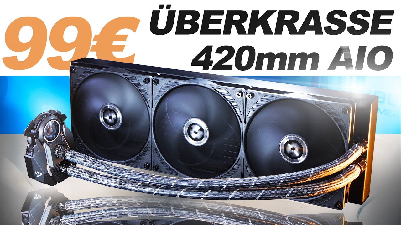 Die ÜBERKRASSE 420mm AIO für 99€..!! -- Arctic Liquid Freezer II 420