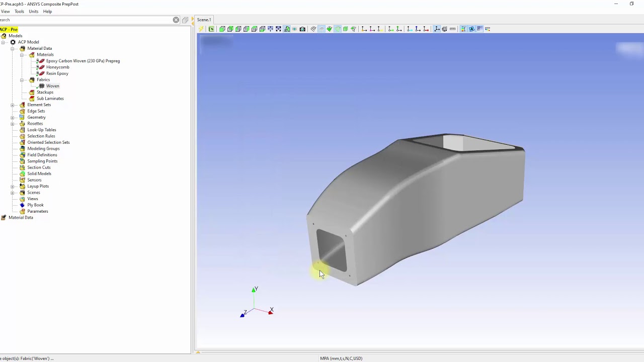 Creating Material Stackups and Rosettes for FSAE Composite & Monocoque Chassis in Mechanical - Pt 3