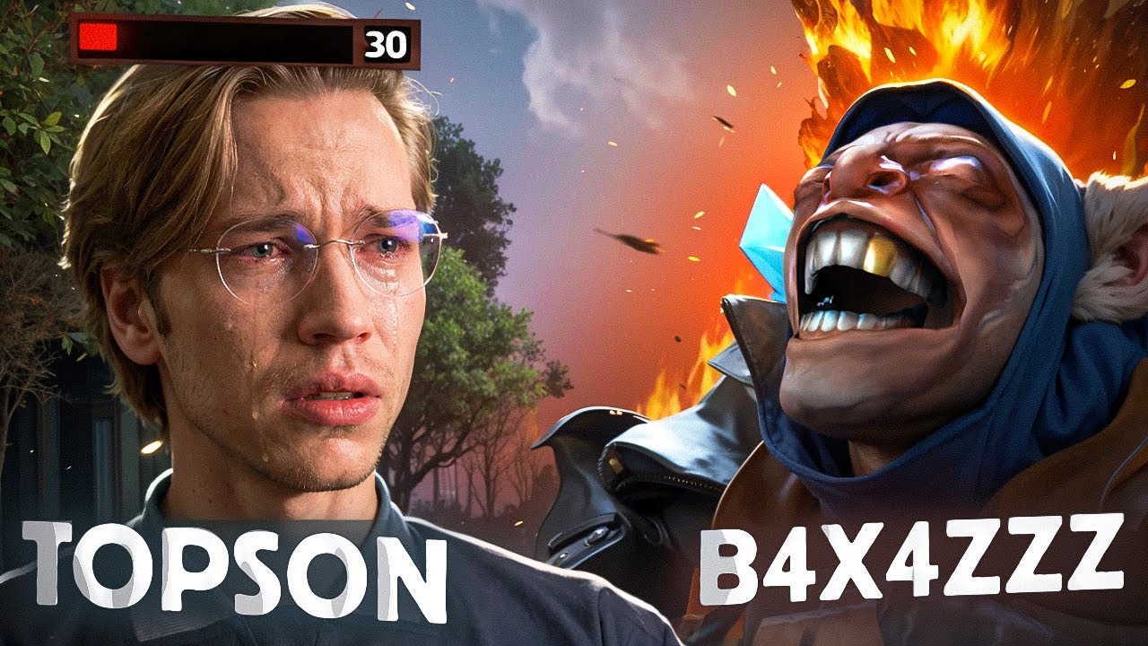 БАХА УНИЧТОЖАЕТ ТОПСОНА на МИПО | b4x4zZz vs Topson