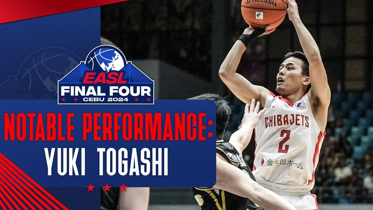 Final Four Player of the Game: Chiba Jets' Yuki Togashi 28-Point Game vs. New Taipei Kings