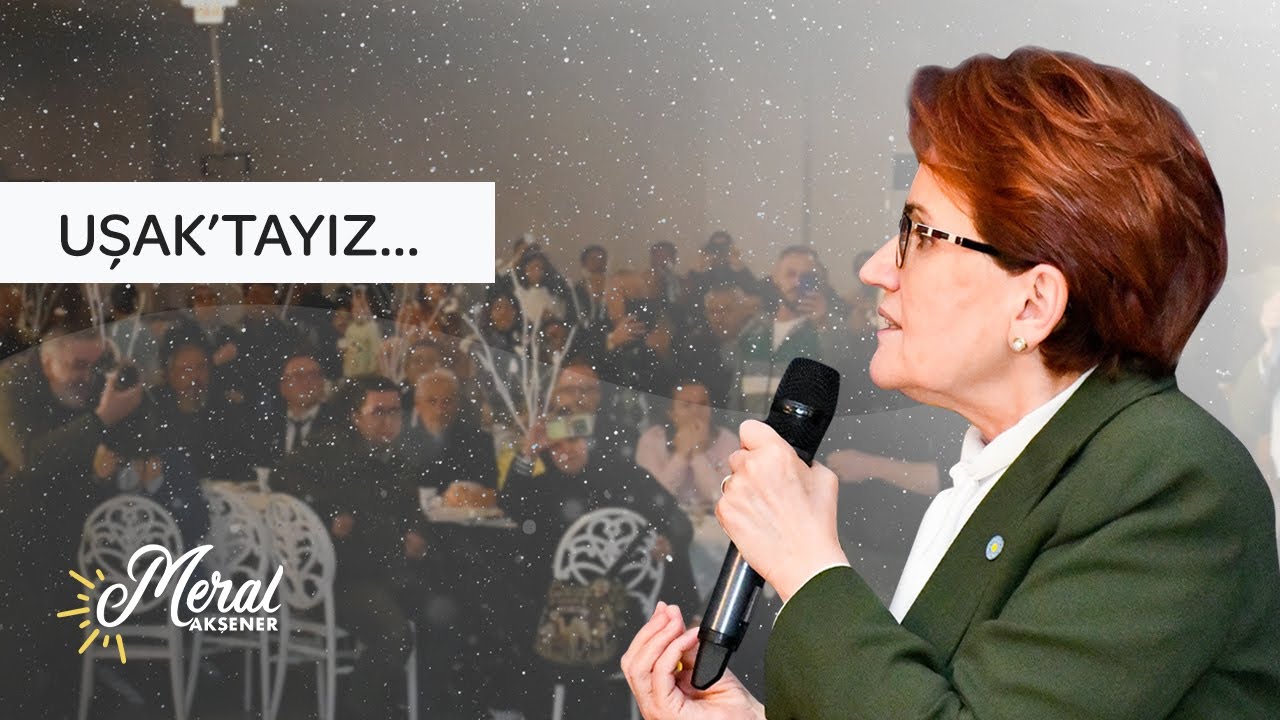 Uşaklı vatandaşlarımızla birlikte iftar sofrasındayız...