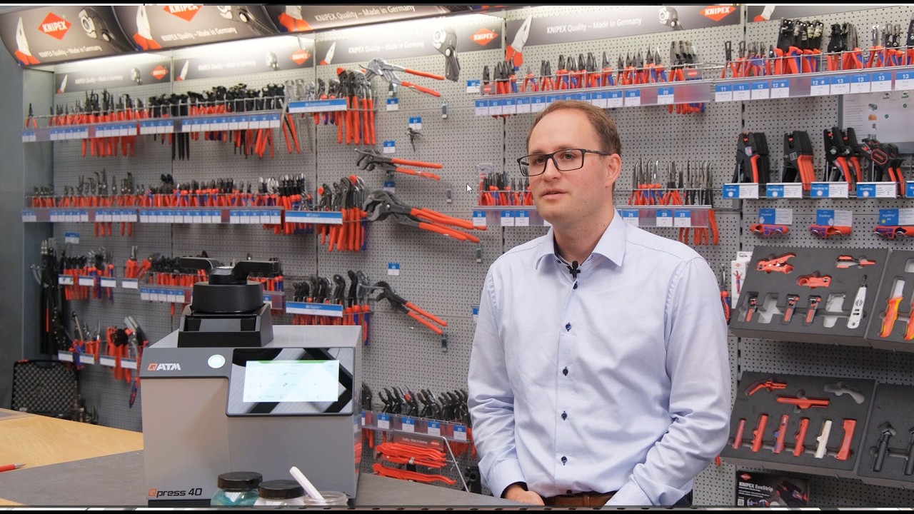 Exklusives Interview: Wie KNIPEX die Qpress 40 f&uuml;r h&ouml;chste Qualit&auml;t nutzt!