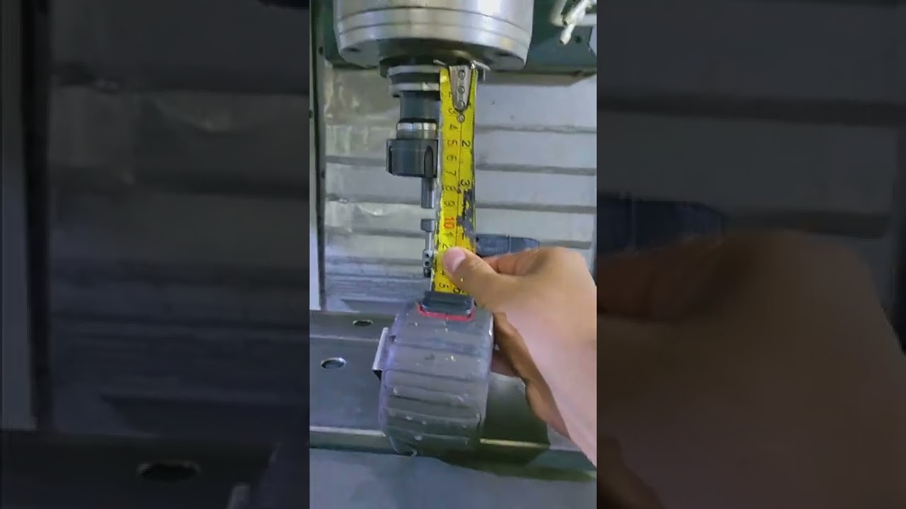 calibración de palpador paso x paso en HAAS VF2