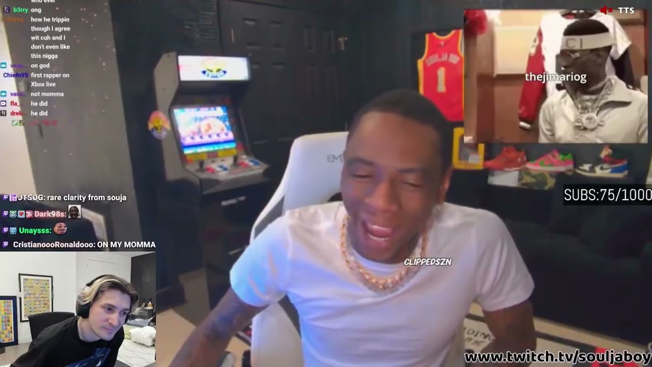 Soulja Boy полностью раскритиковал Кая Чената за прекращение стриминга.