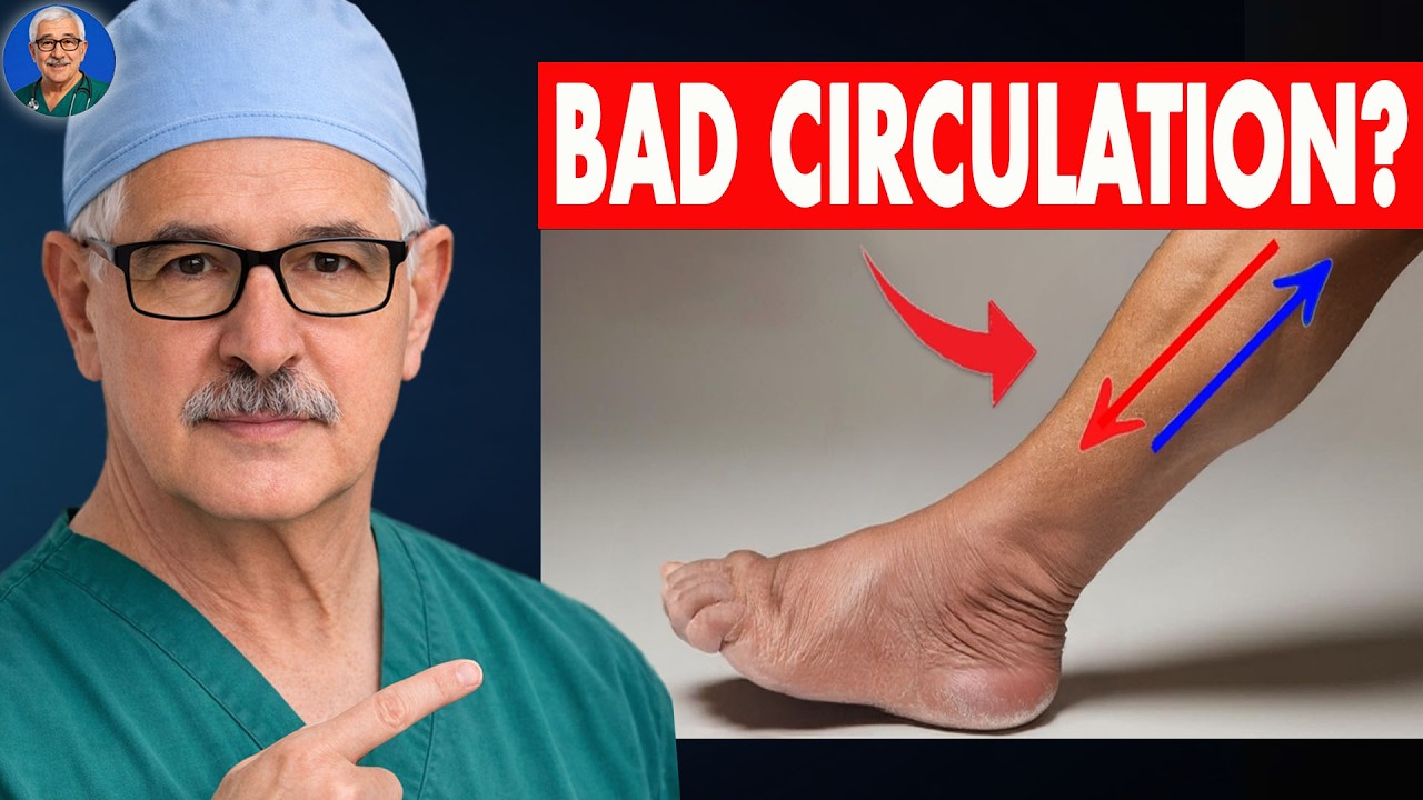 The ONLY 5 Exercises You Need for Poor Leg Circulation After 60 | Senior Health Secrets