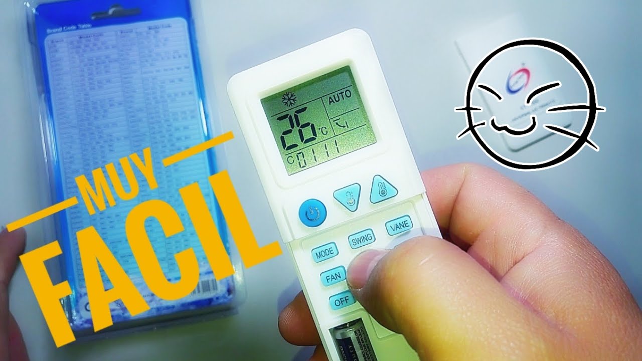 Control Remoto Universal Aire Acondicionado KT1000