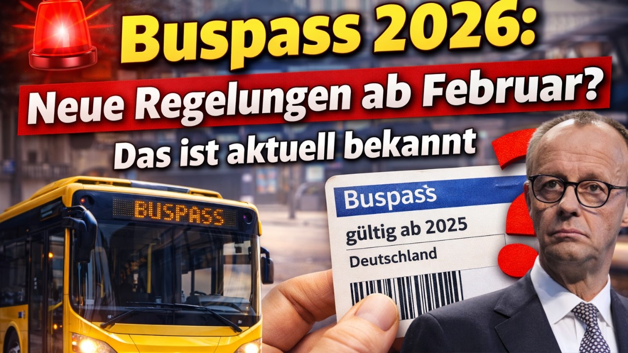 🚨 Buspass 2026: Neue Regelungen ab Februar? Das ist aktuell bekannt