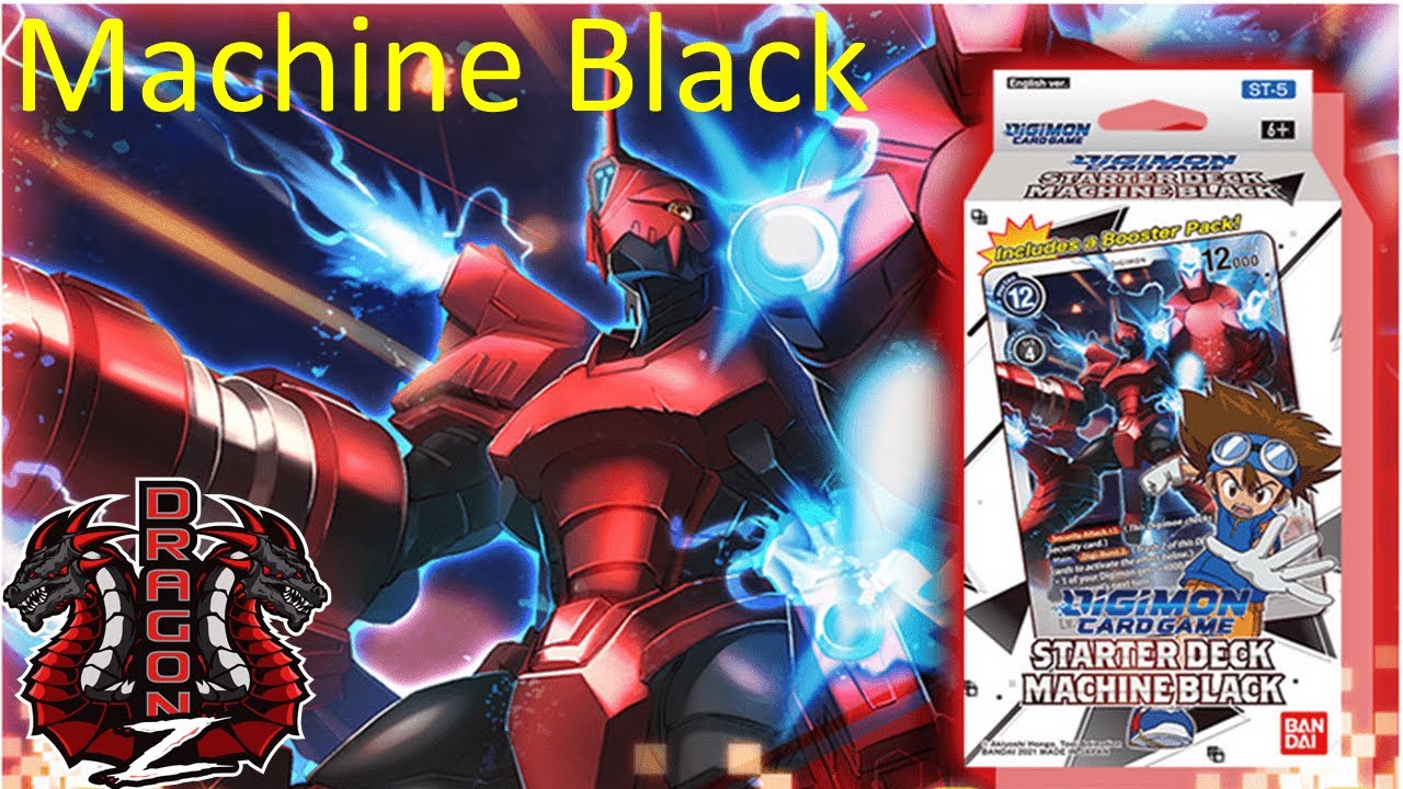 Digimon TCG! Machine Black Starter Deck Opening (deutsch)