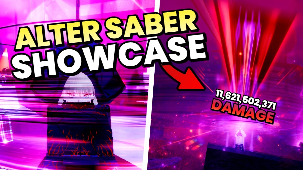 NEW Best Melee? Alter Saber Showcase | Sailor Piece
