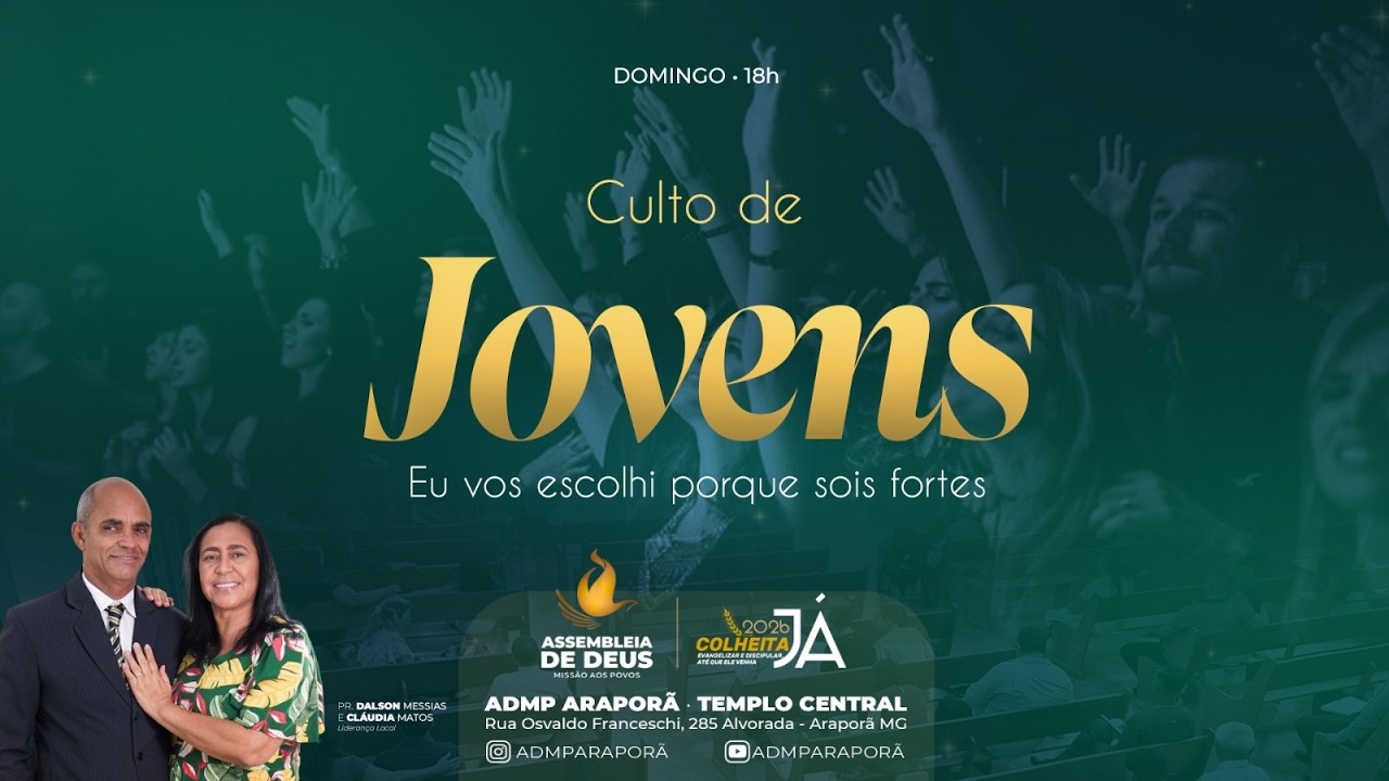CULTO DE JOVENS | 22.02.2026