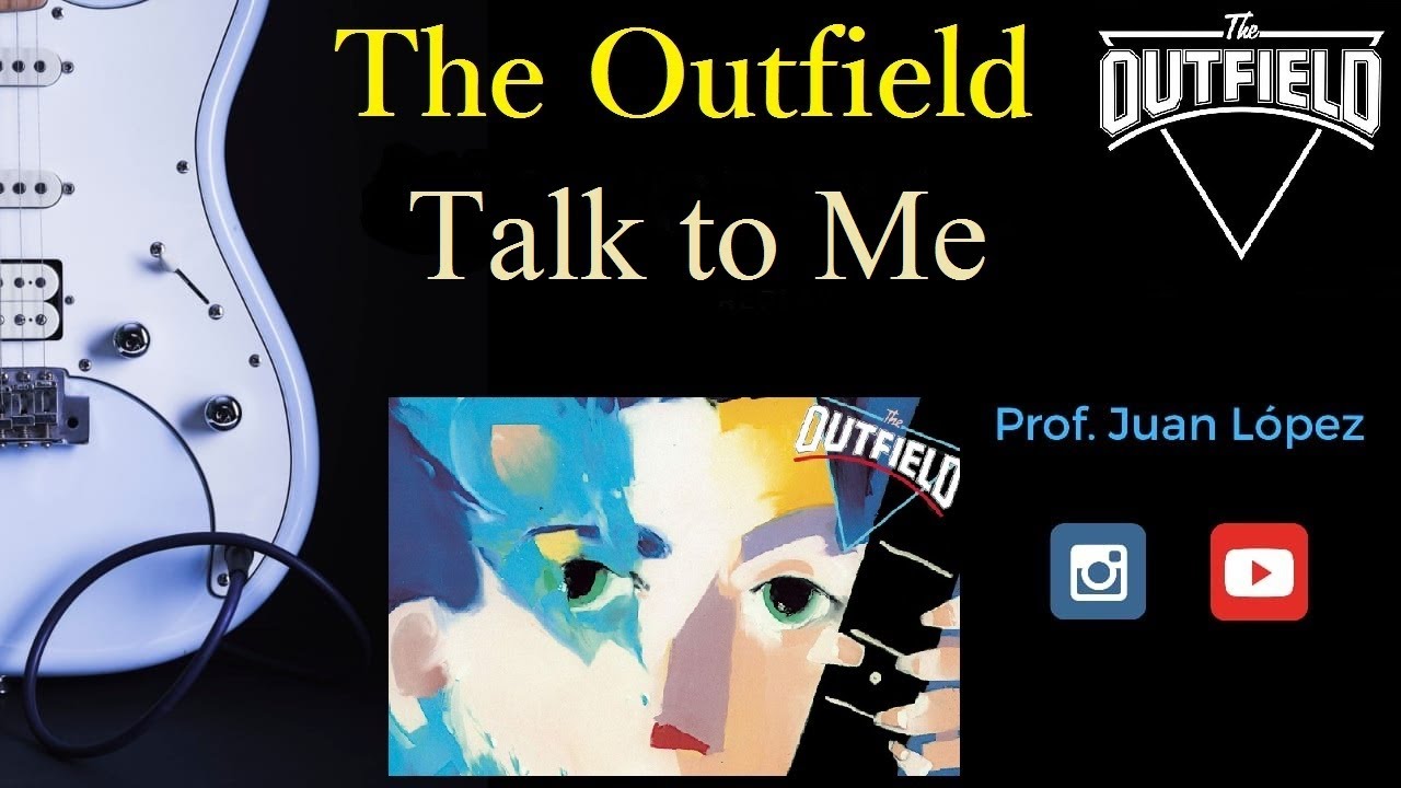 The Outfield, talk to me , lesson, como tocar guitarra