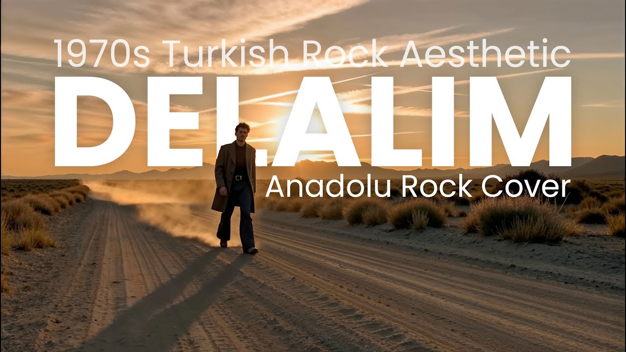 Delalım – Anadolu Rock Cover 🎸 1970s Turkish Rock Aesthetic by 