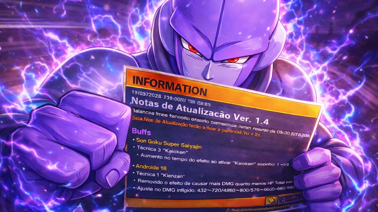 Leitura do Patch Notes 1.4 | Gekishin Squadra