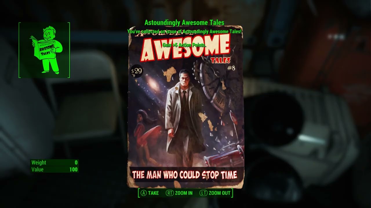 Fallout 4 anniversary Kill Skinny Malone Awesome magazine