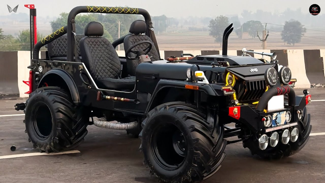 Modified Jeep Going To (UP) @8199061161 Jain Motor&rsquo;s Jeep