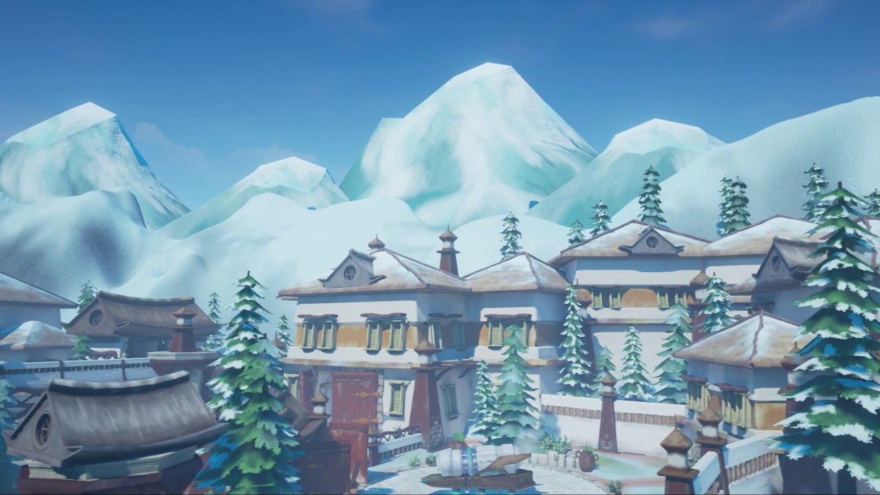 Unreal Engine 4 Level Design ( Overwatch-Inspired map )