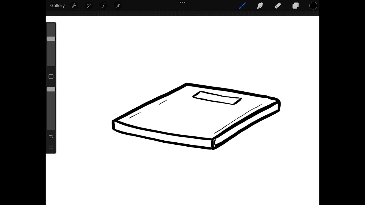 How to draw weighing machine EASY