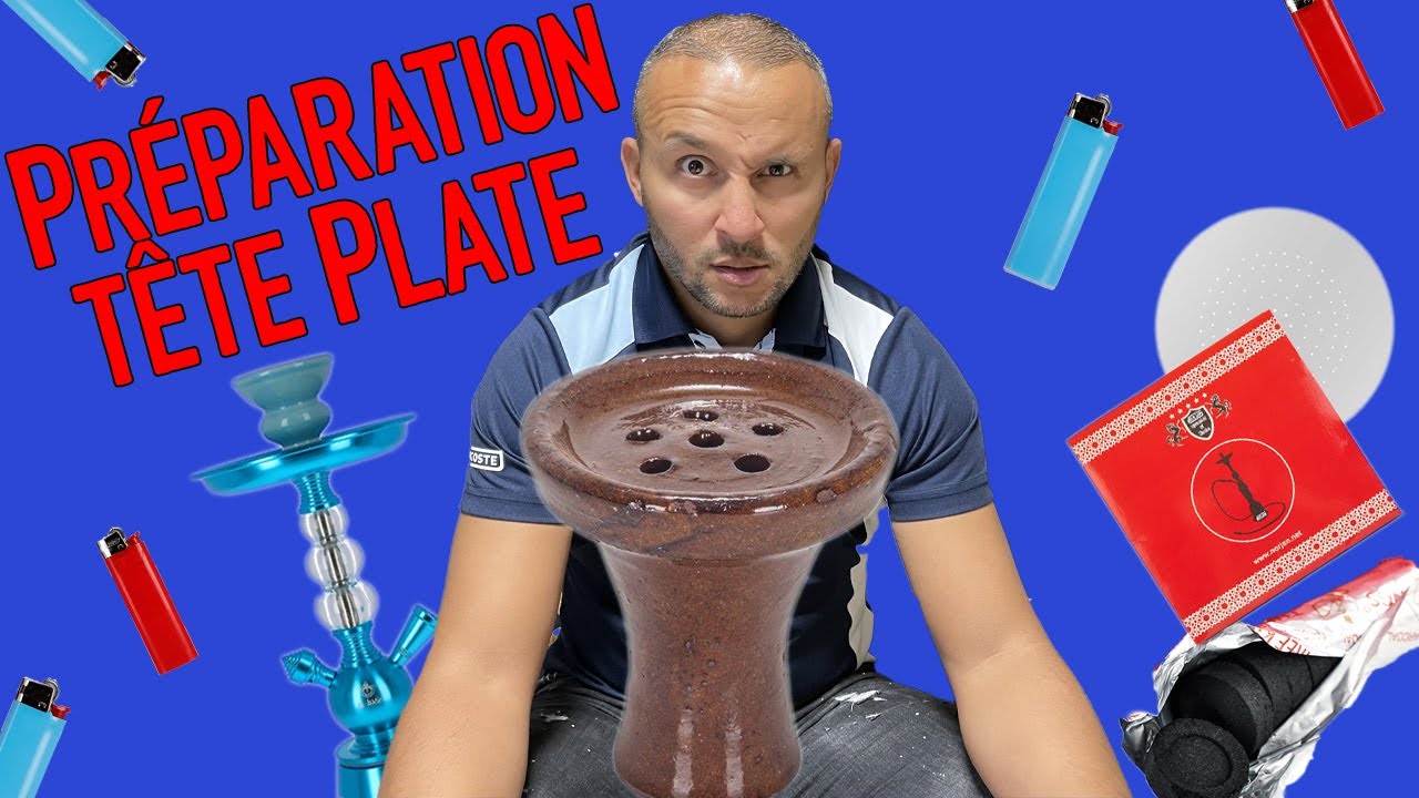 TUTO | PREPARATION TETE PLATE AVEC CHARBONS AUTO ALLUMANTS  POUR CHICHA 💨💨