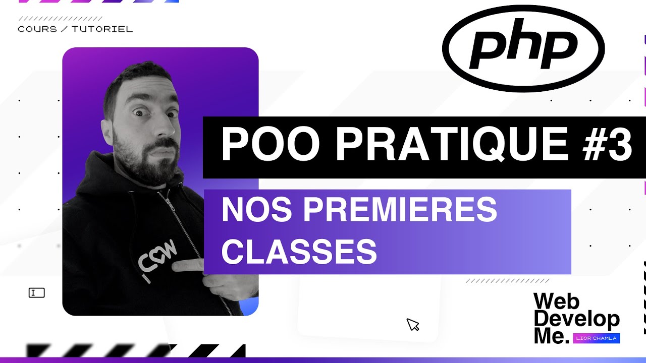 POO (3/9) : NOS PREMIERES CLASSES (MODELS)