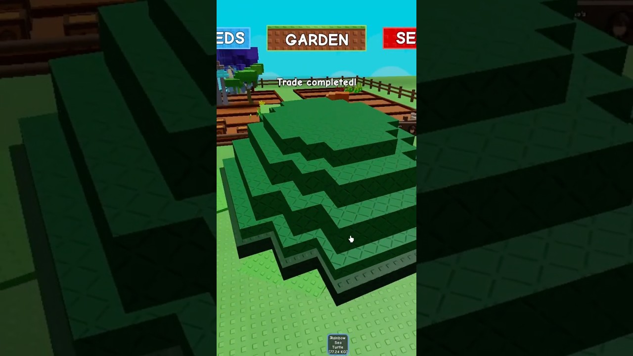 Titanic Rainbow Sea Turtle in 10 Minutes 😱 #gag #growagarden #roblox