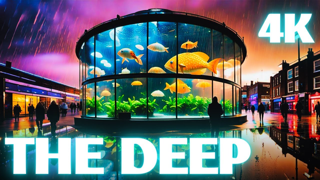 🐠THE DEEP | 4K Hull Aquarium Sea Life Walk Tour!