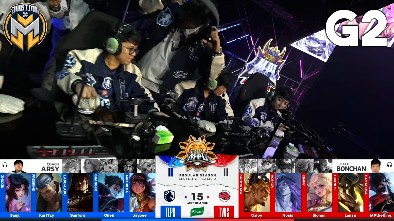 TLPH VS TWIS GAME 2 | WEEK 2 DAY 3 | MPL PH SEASON 16